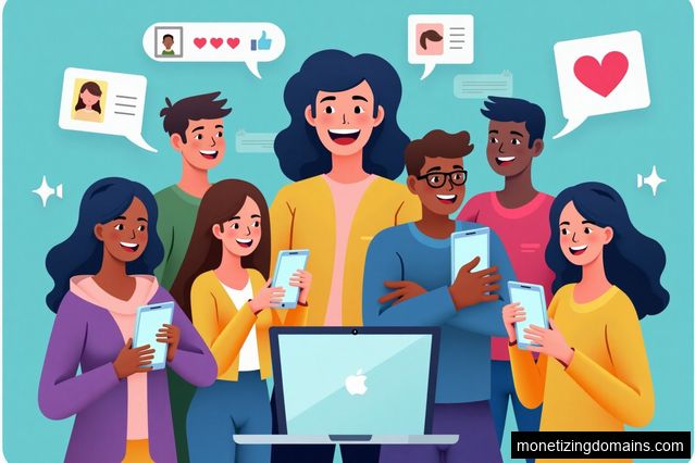 Harnessing Social Media for Domain Affiliate Marketing